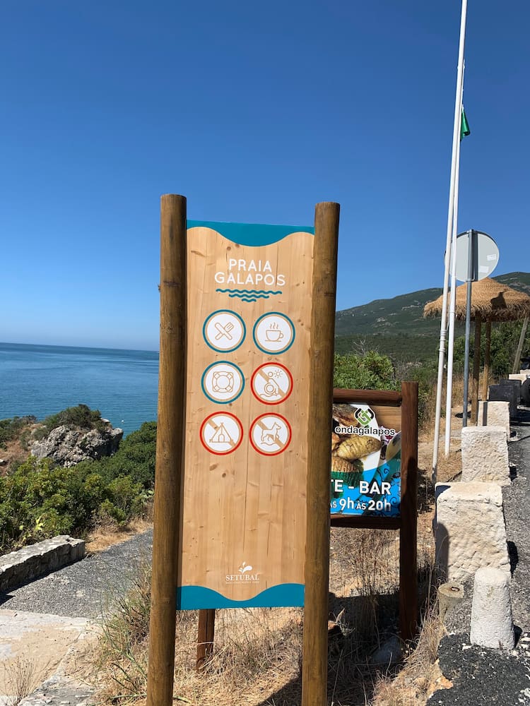 Praia de Galápos Praia de Galápos