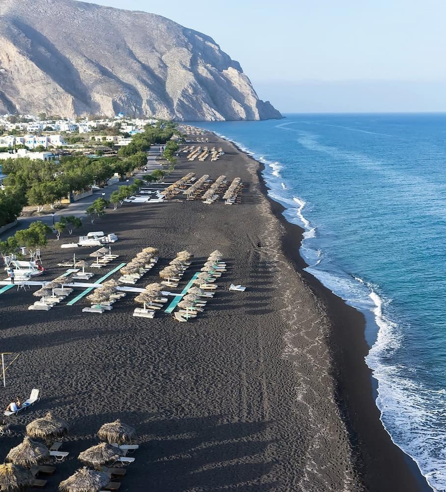 black beach perissa black beach perissa