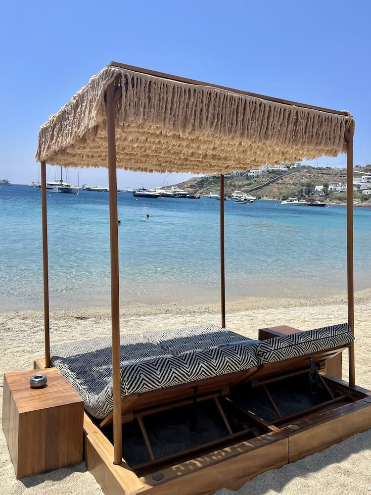 Ornos Beach Ornos Beach