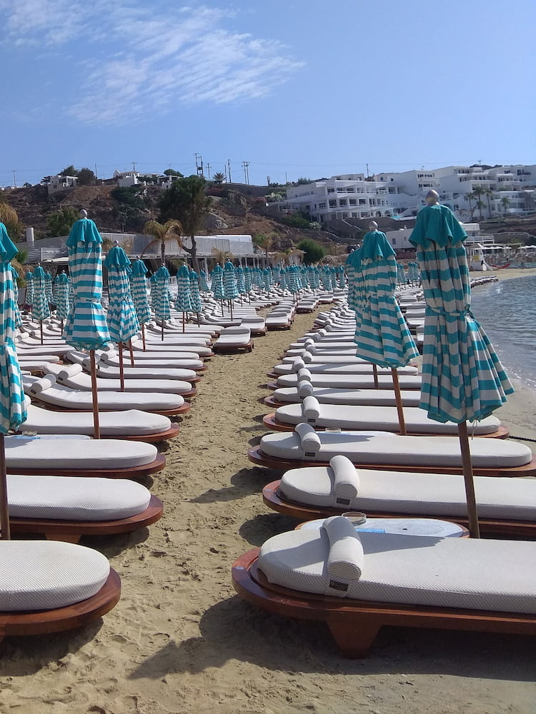 Psarou Beach Psarou Beach