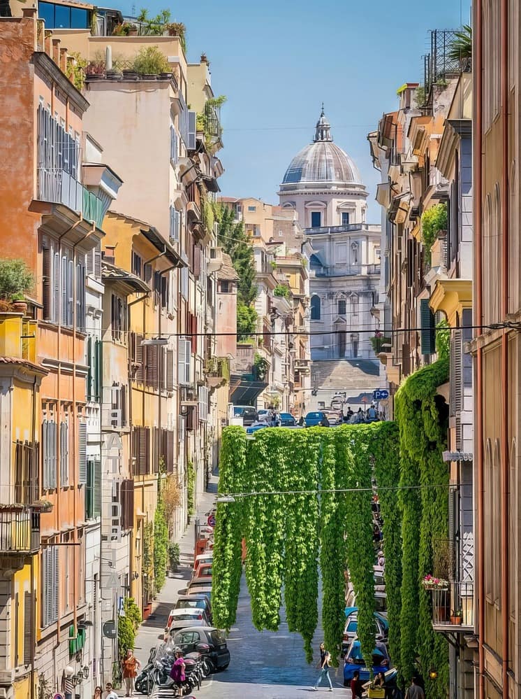 The streets of Monti The streets of Monti