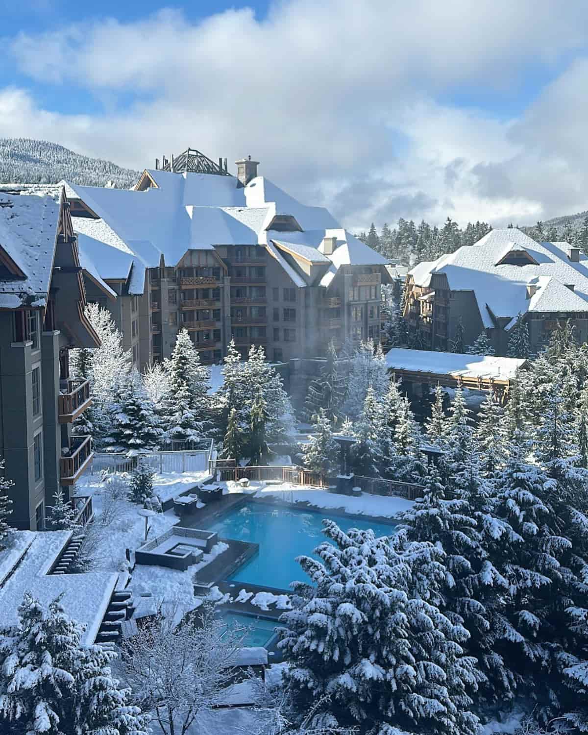 Upper Village Whistler Canada
