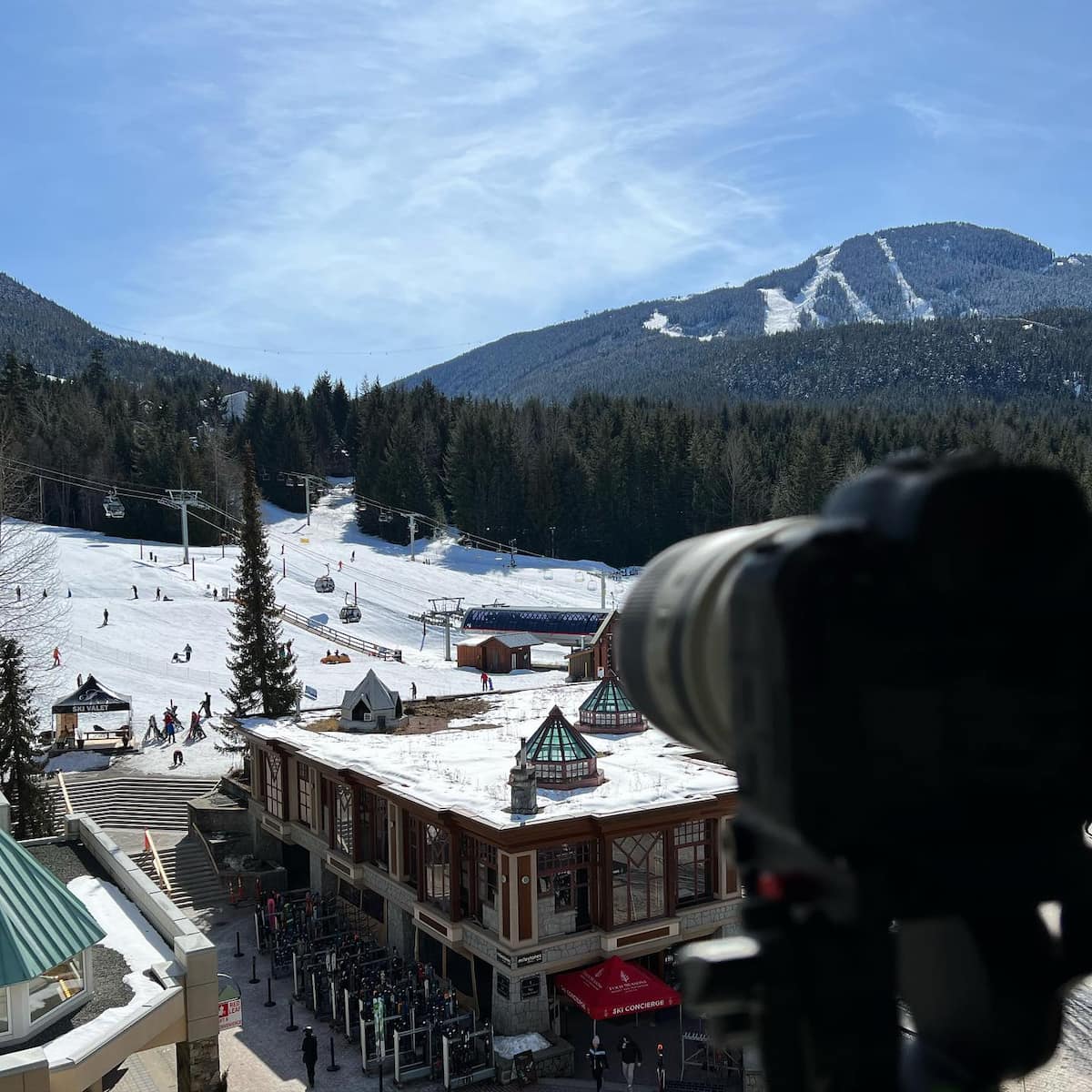 Upper Village Whistler Canada