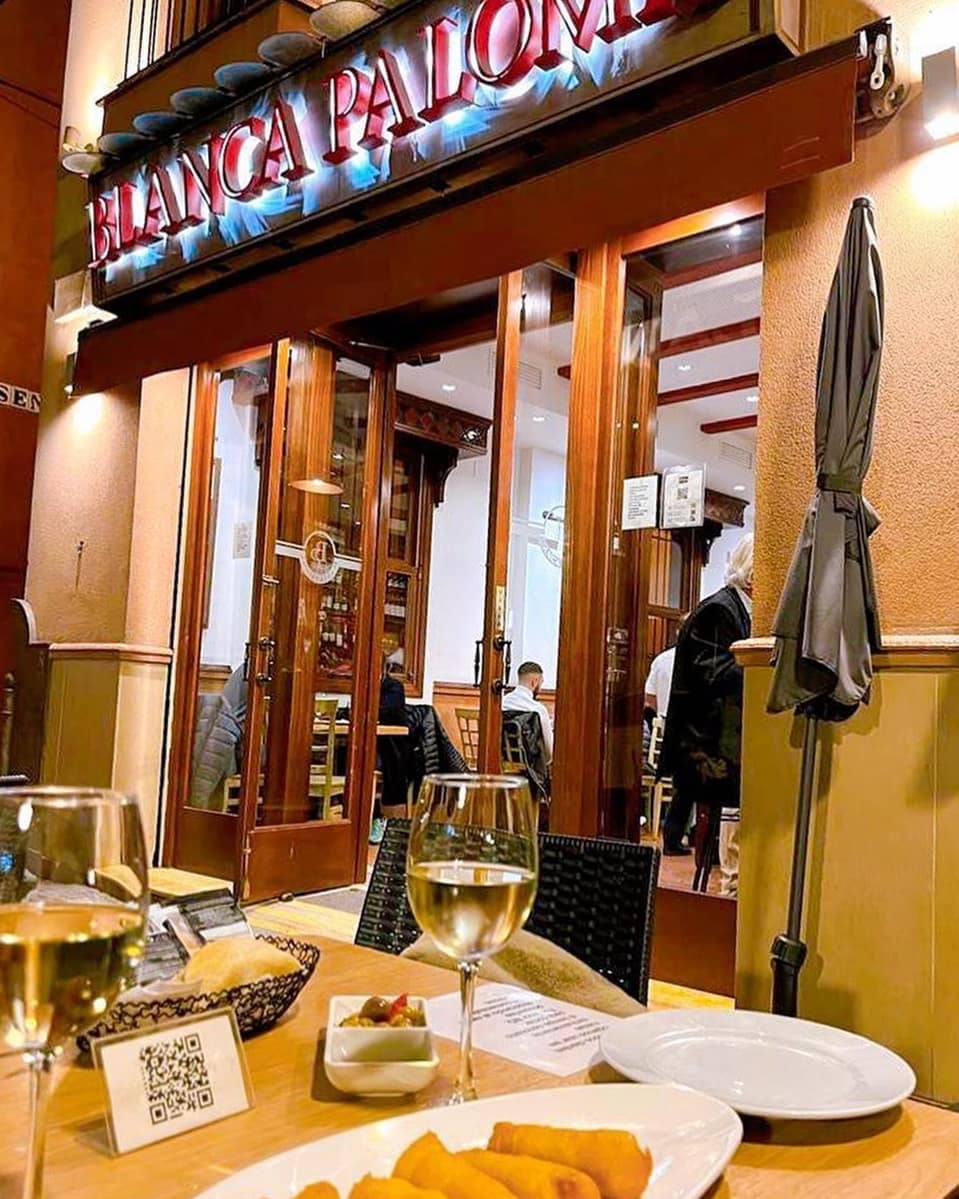 Blanca Paloma, Alameda de Hércules, Seville, Spain Blanca Paloma, Alameda de Hércules, Seville, Spain