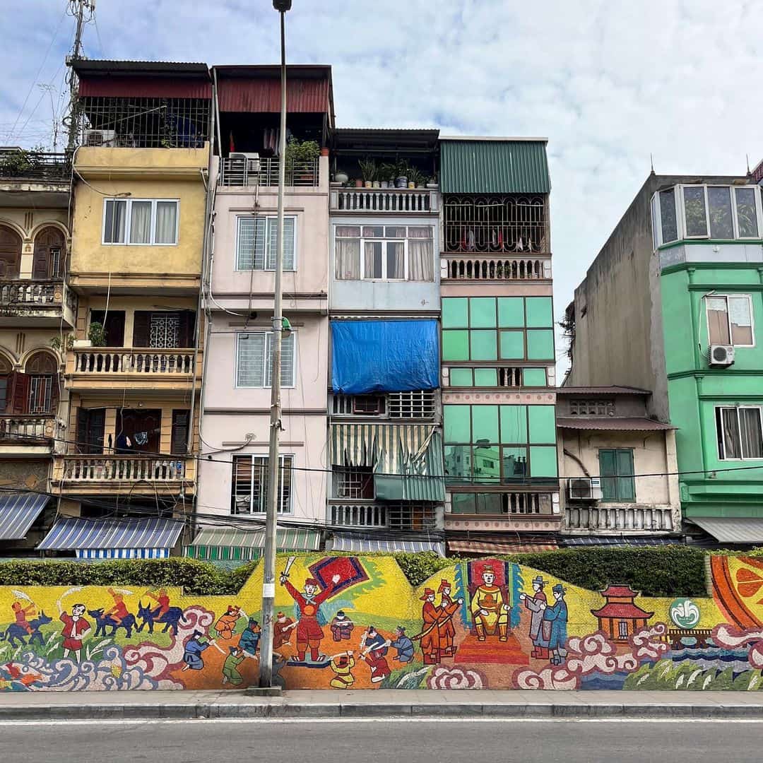 Hanoi Ceramic Mosaic Mural Hanoi Ceramic Mosaic Mural