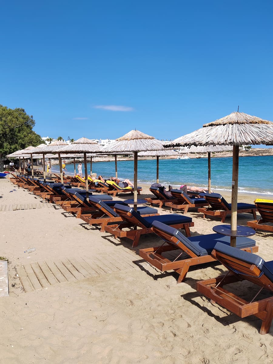 Beache of Naoussa Beache of Naoussa