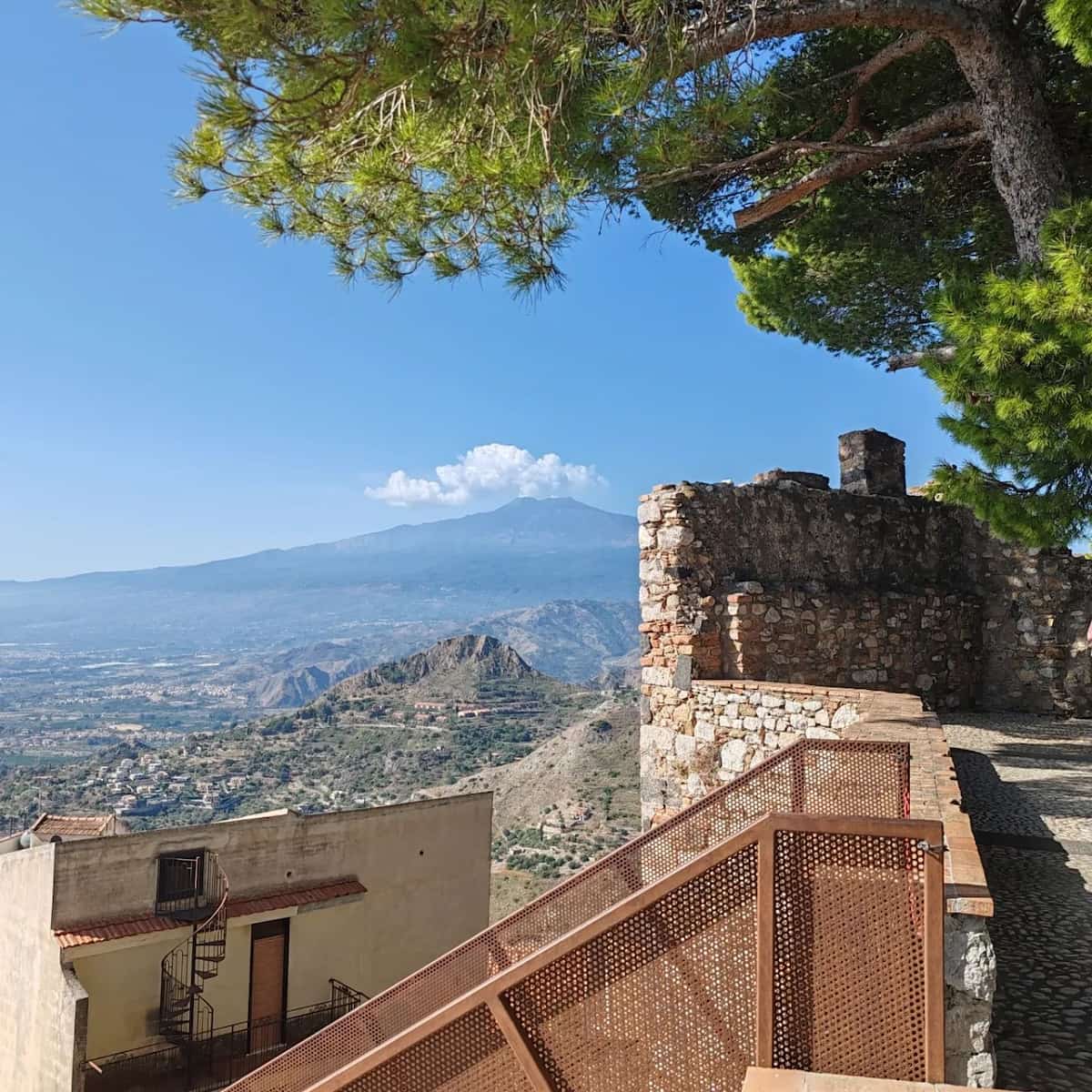 Sicily, Taormina, Castelmola Sicily, Taormina, Castelmola