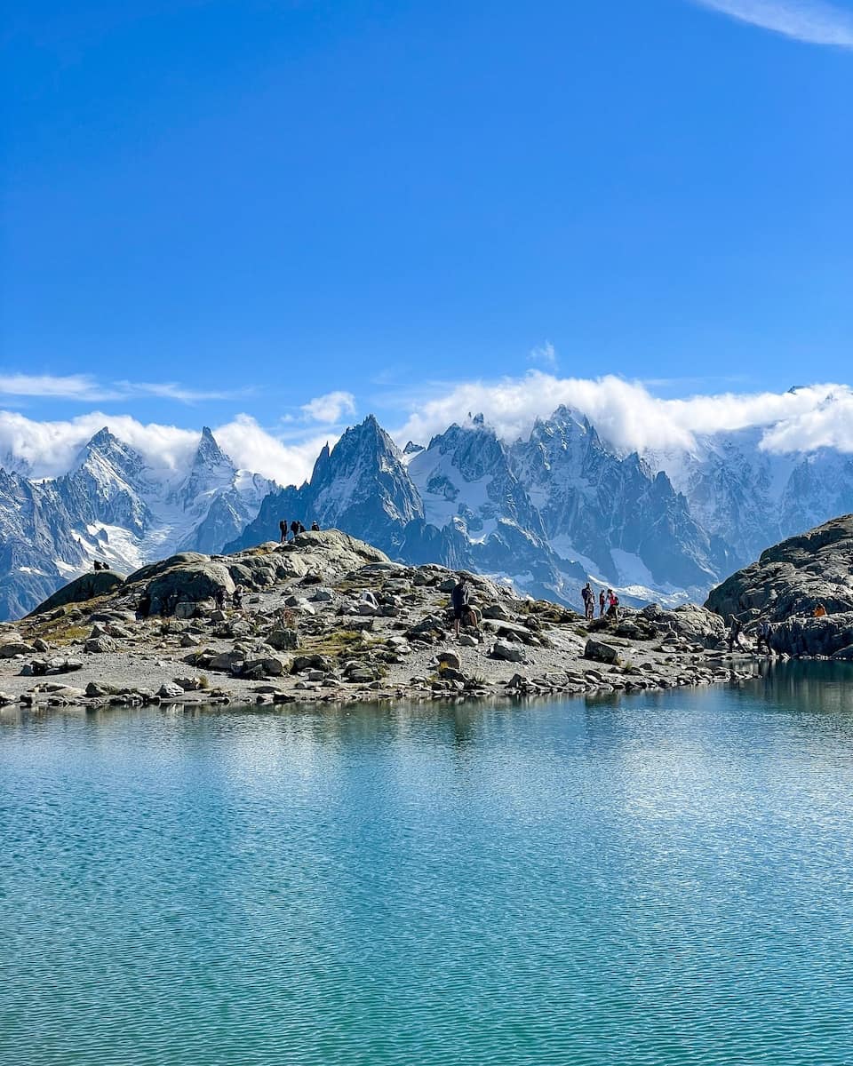 Lake Blanc Chamonix France Lake Blanc Chamonix France