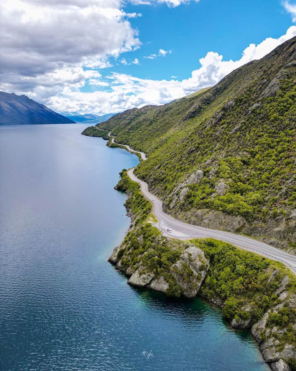 Lake Wakatipu Queenstown South island New Zealand Lake Wakatipu Queenstown South island New Zealand