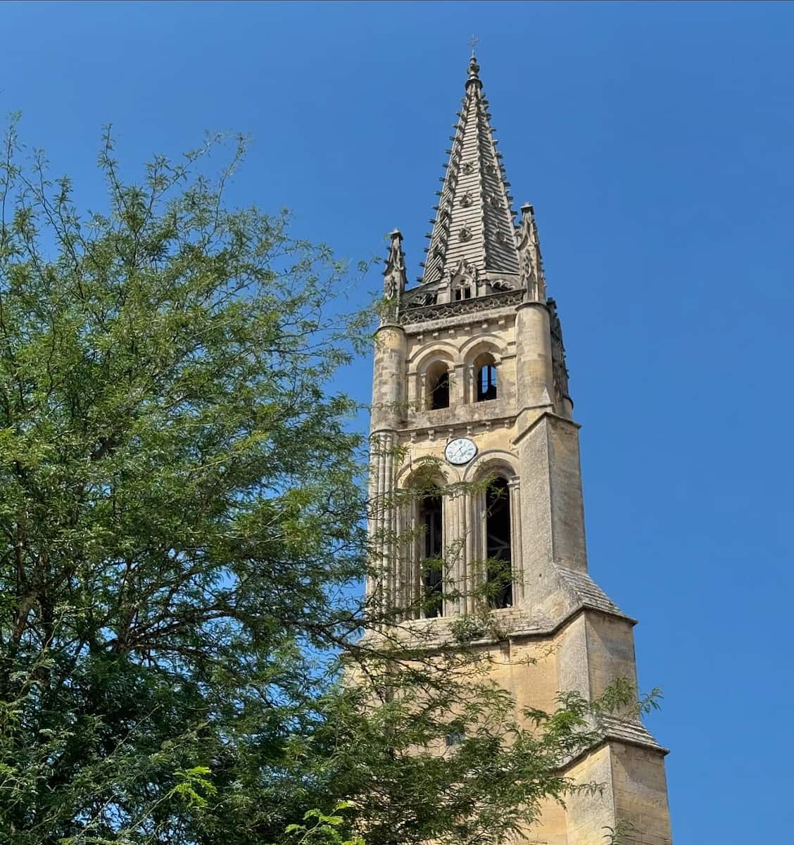 Monolithic Church Saint Émilion France Monolithic Church Saint Émilion France