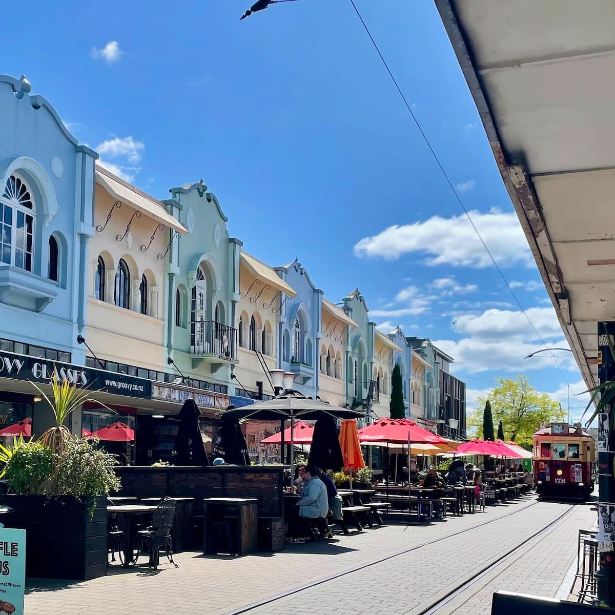 New Regent Street Christchurch South island New Zealand New Regent Street Christchurch South island New Zealand