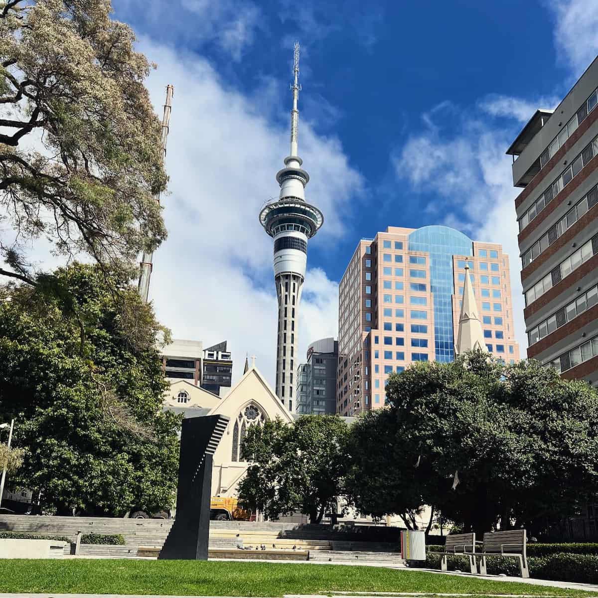 Sky Tower Auckland North island New Zealand Sky Tower Auckland North island New Zealand