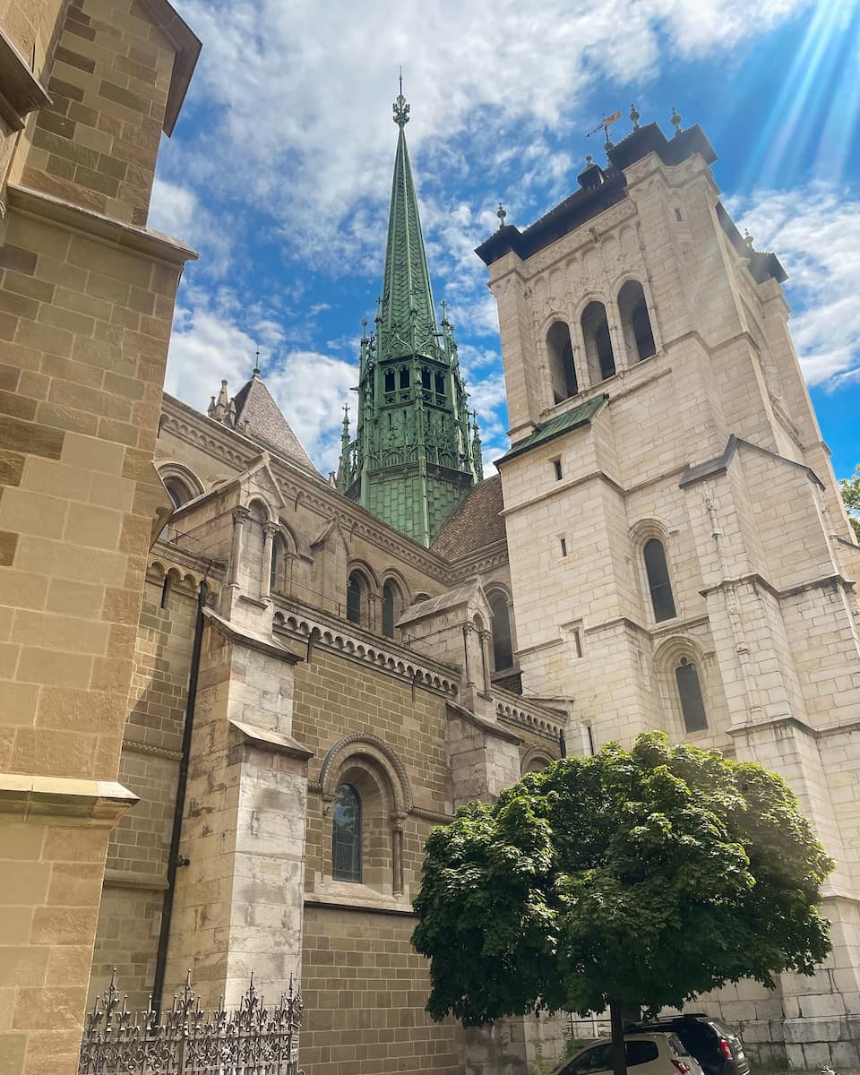 St. Pierre Cathedral Geneva Switzerland St. Pierre Cathedral Geneva Switzerland