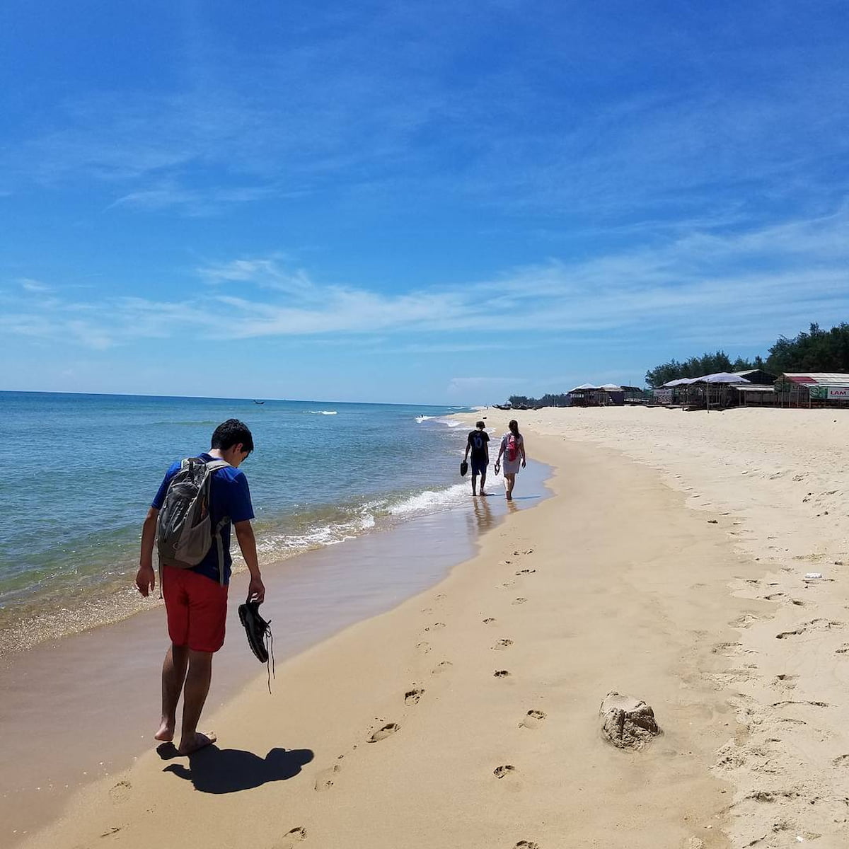 Vietnam, Hue: Thuan An Beach Vietnam, Hue: Thuan An Beach