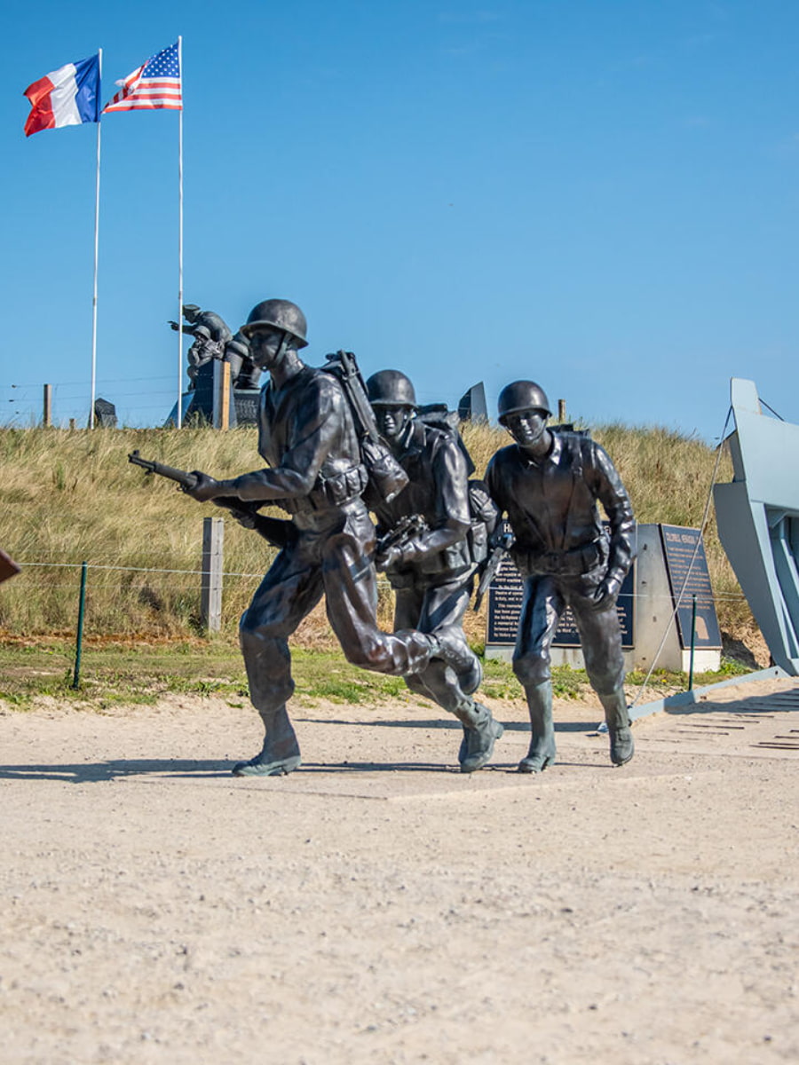 D-Day Beach, Normandy, France D-Day Beach, Normandy, France