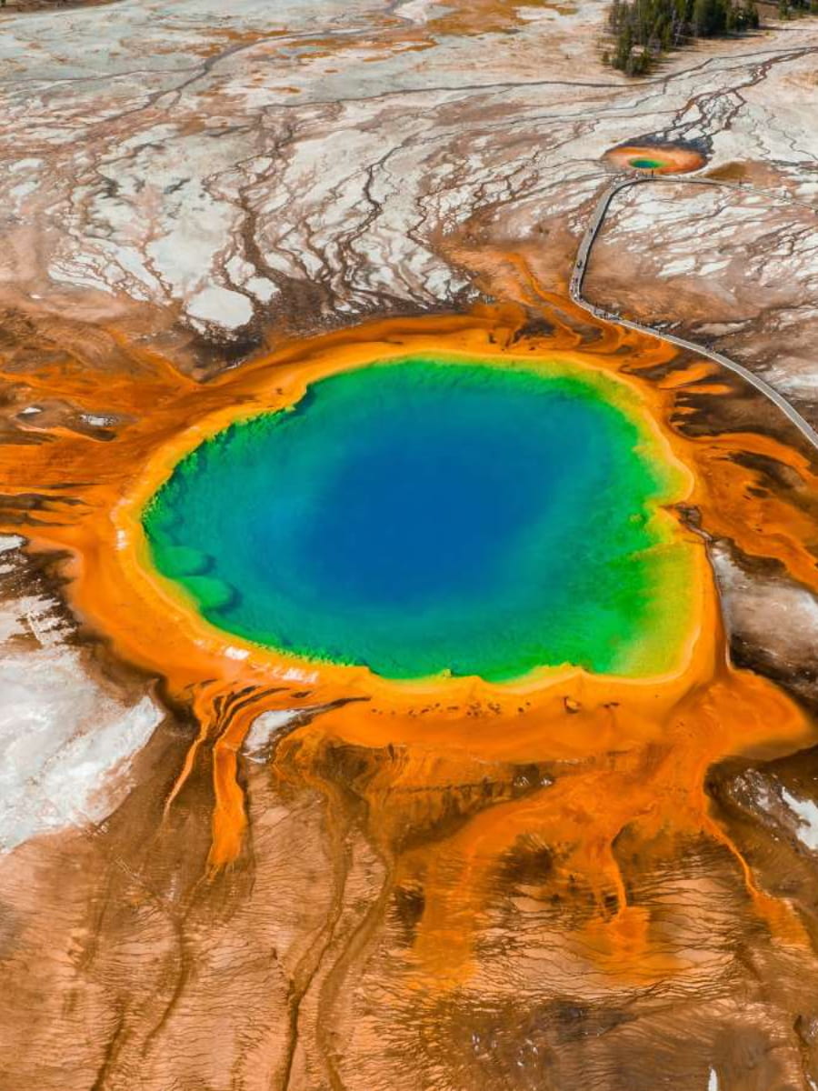 Grand Prismatic Spring, West Yellowstone Montana, Montana Grand Prismatic Spring, West Yellowstone Montana, Montana