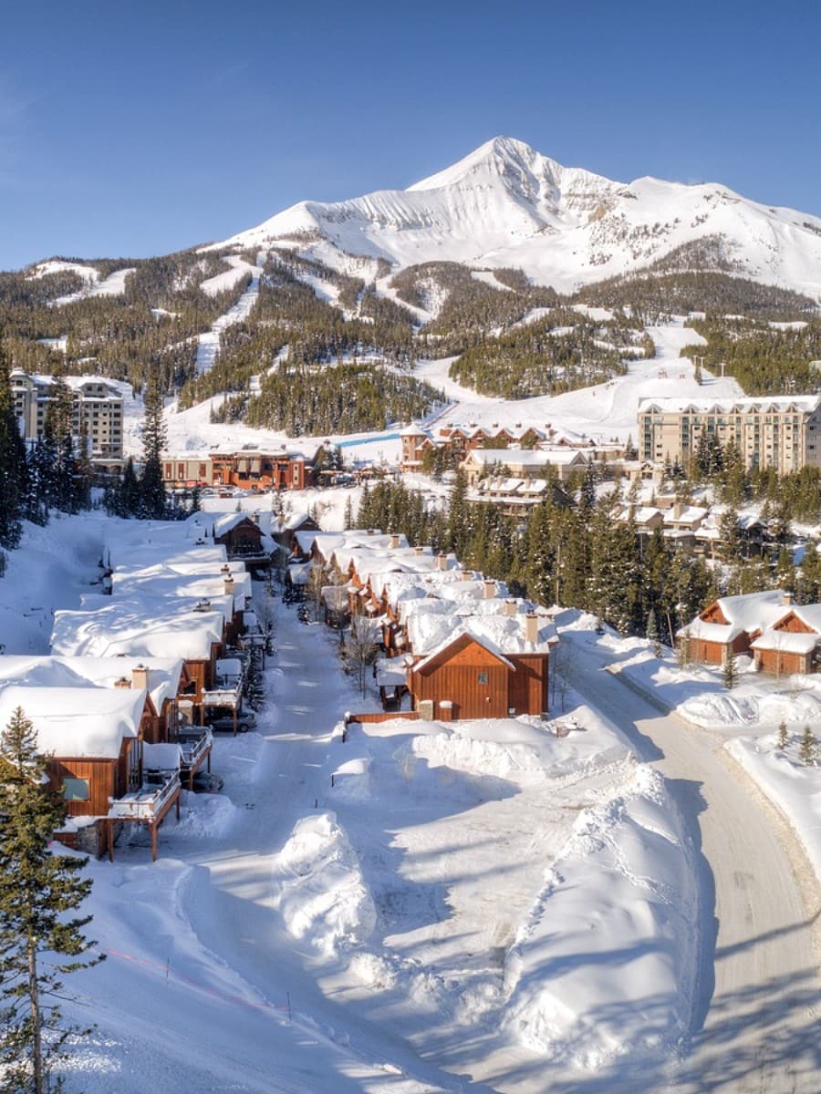 Mountain Village, Big Sky Montana Mountain Village, Big Sky Montana