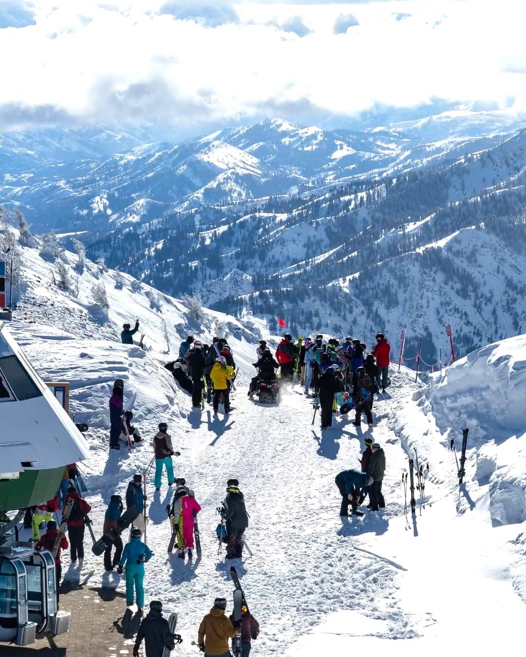 Ski Resort Base Areas, Salt Lake City Ski Resort Base Areas, Salt Lake City