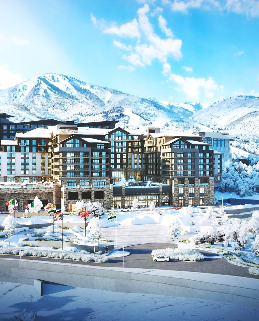 Ski Resort Base Areas, Salt Lake City Ski Resort Base Areas, Salt Lake City