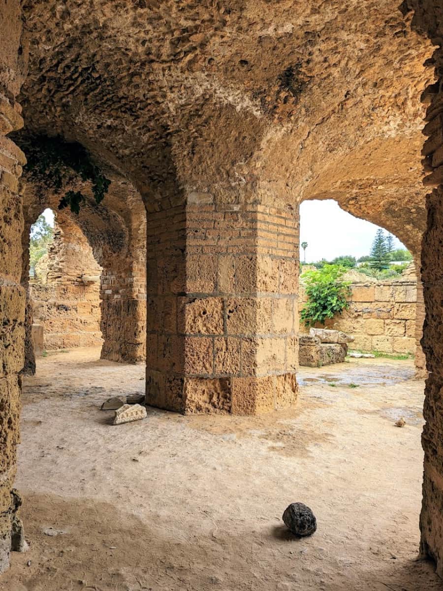 The Baths of Antoninus, Tunis The Baths of Antoninus, Tunis