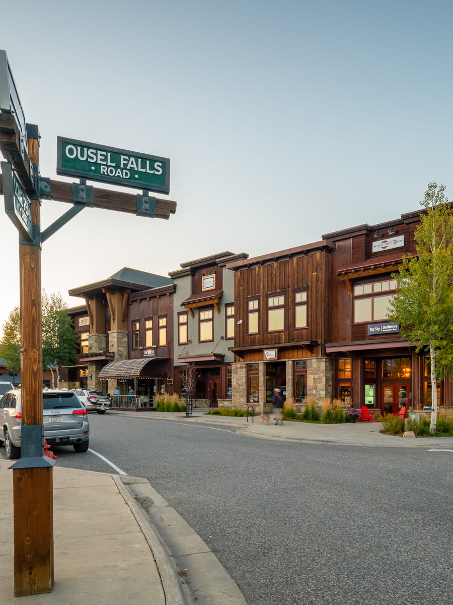 Town Center, Big Sky Montana Town Center, Big Sky Montana