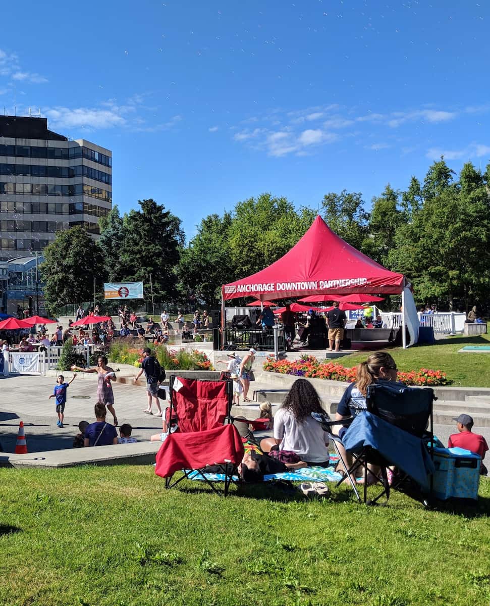 Town Square Park, Alaska Town Square Park, Alaska