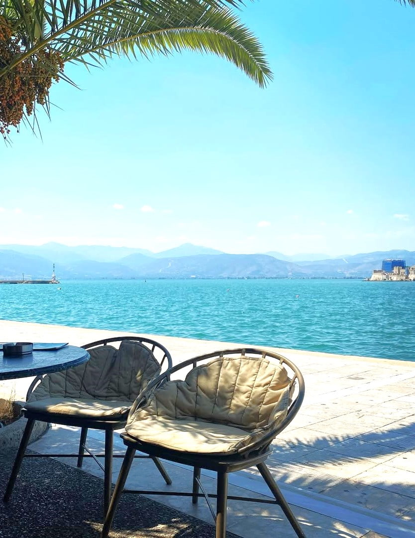 Arvanitia Beach, Nafplio Arvanitia Beach, Nafplio