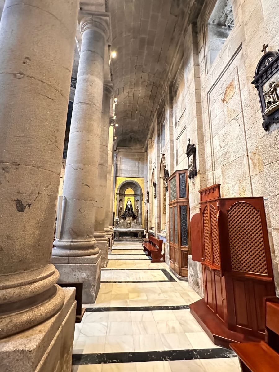 Basílica de Santa María de Vigo, Vigo, Spain Basílica de Santa María de Vigo, Vigo, Spain