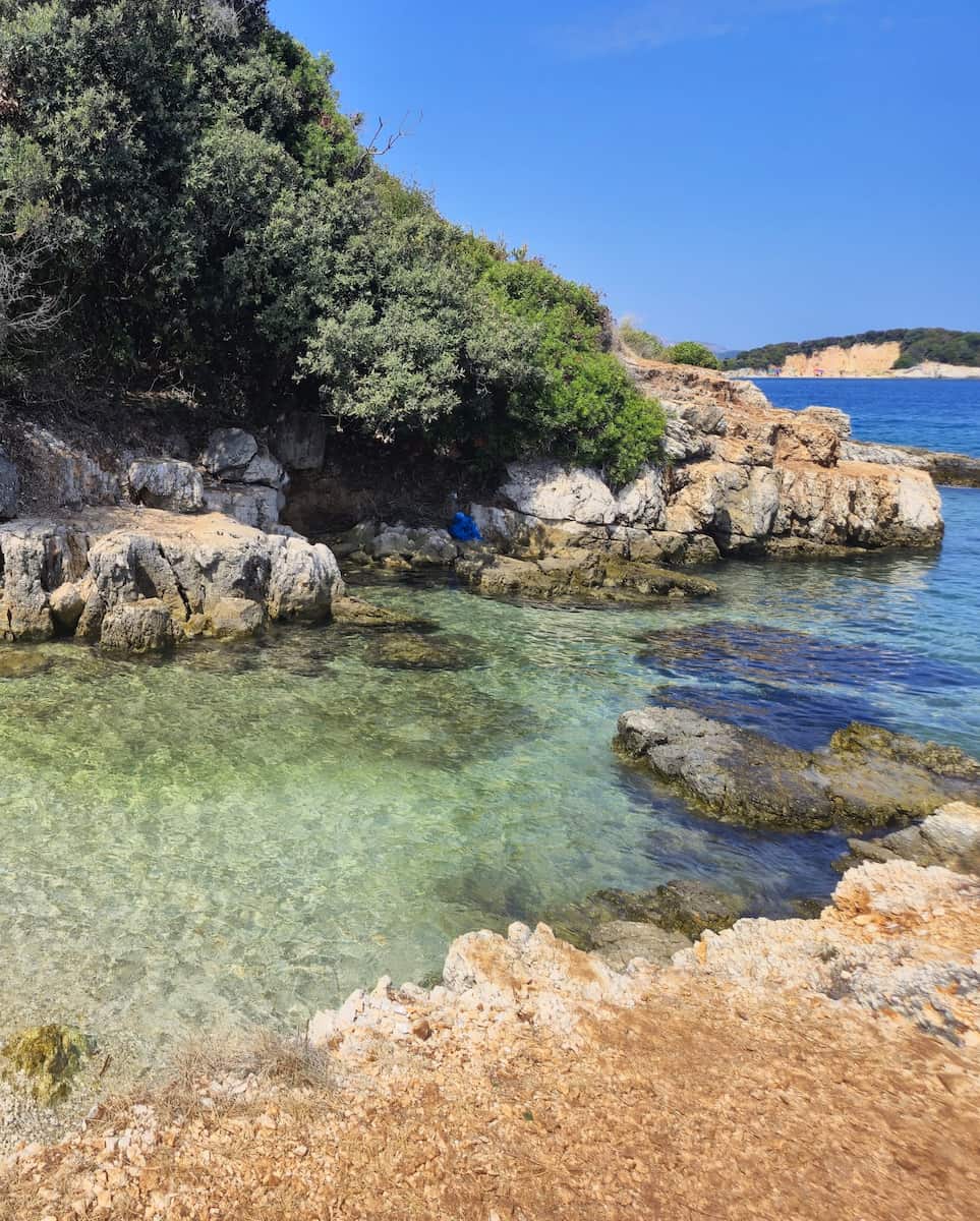 Ksamil Beach, Albania Ksamil Beach, Albania