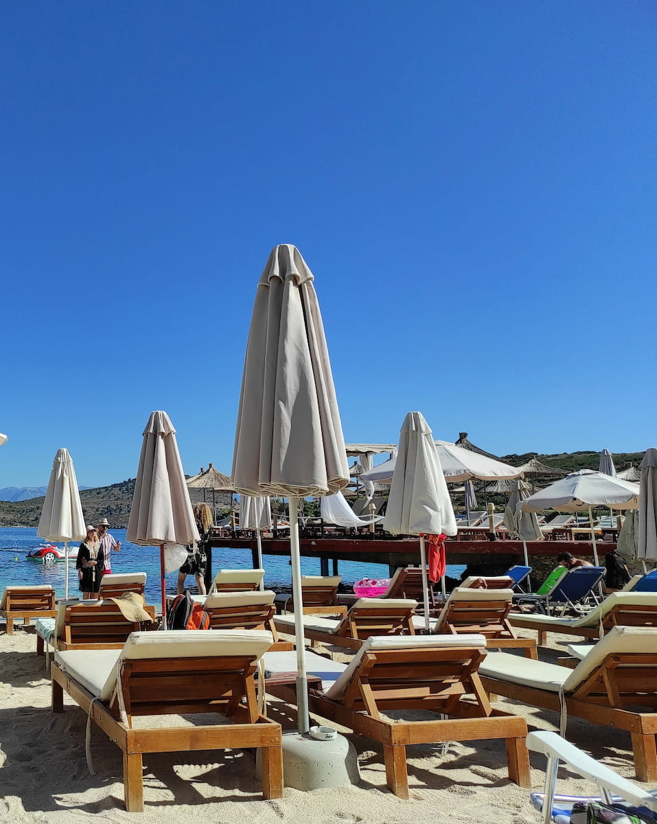 Ksamil Beach, Albania Ksamil Beach, Albania