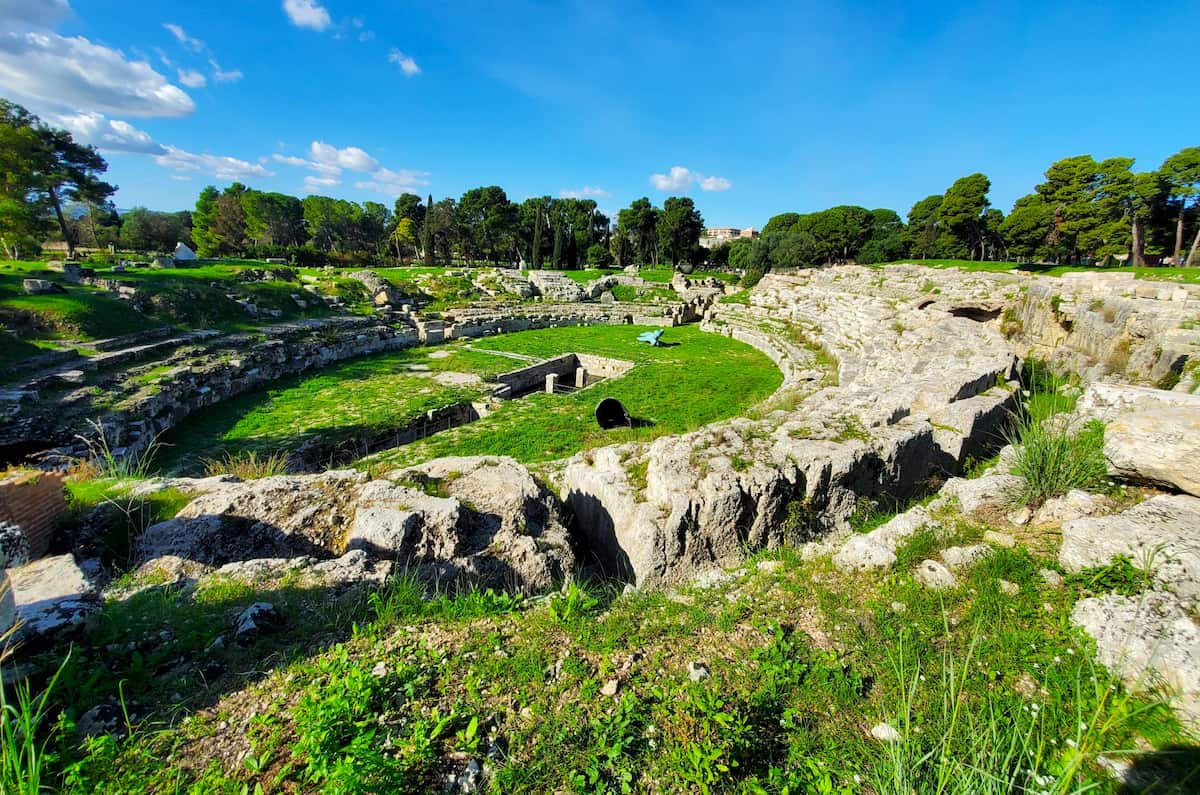 Neapolis Archaeological Park Area, Italy