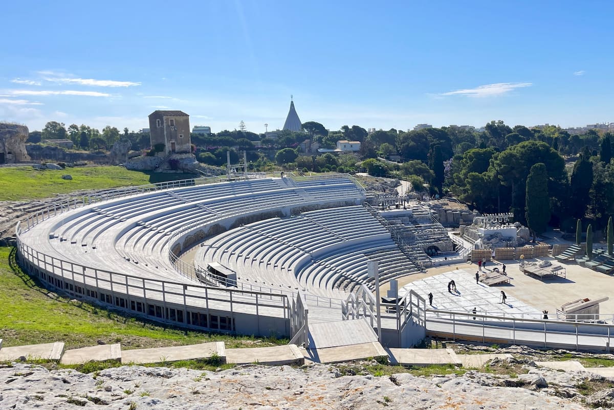 Neapolis Archaeological Park Area, Italy