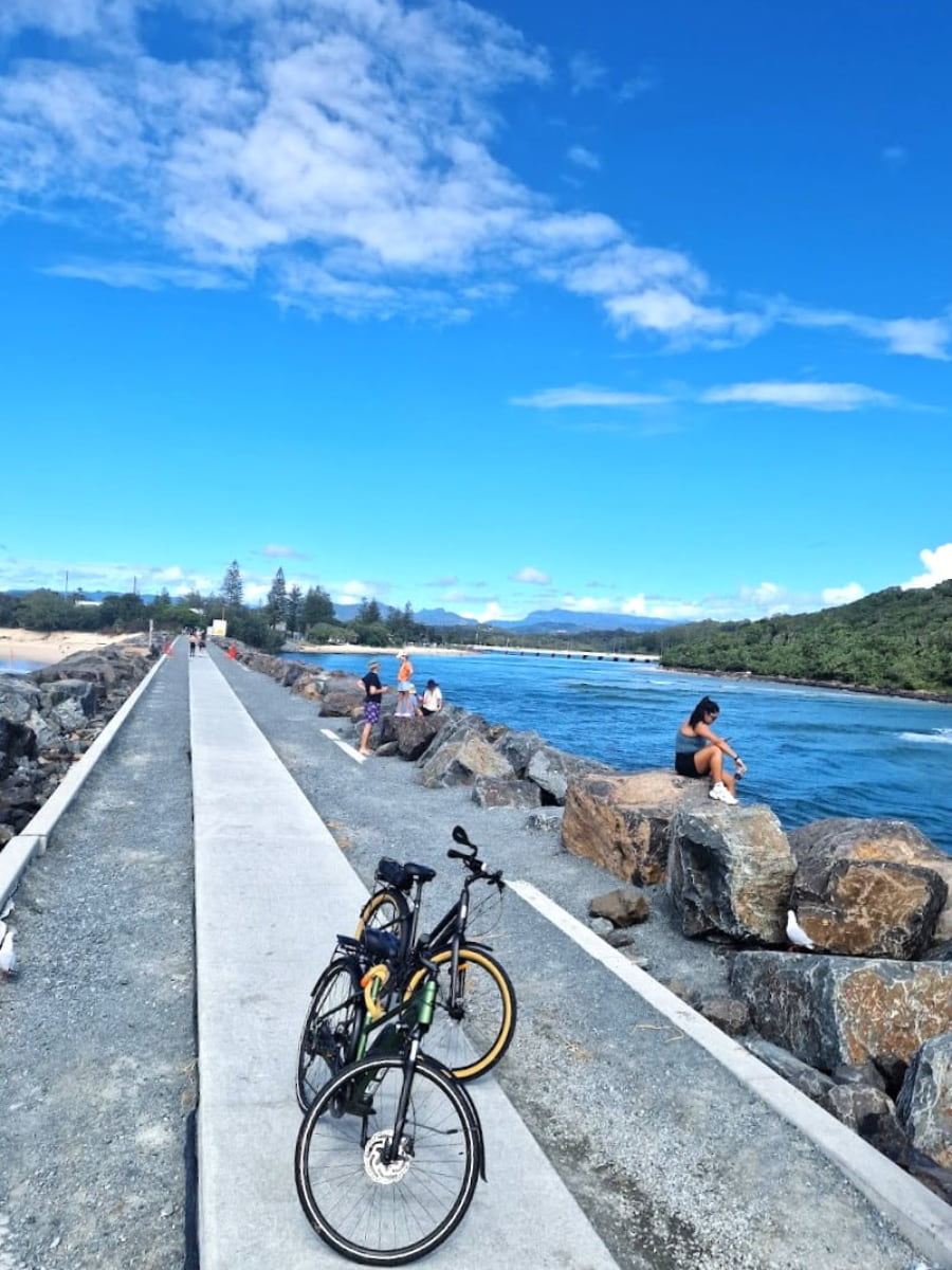 Tallebudgera Seawall, Australia Tallebudgera Seawall, Australia