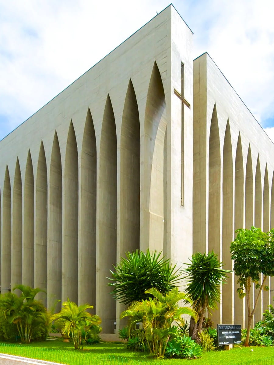 The Santuario Don Bosco, Brasilia The Santuario Don Bosco, Brasilia