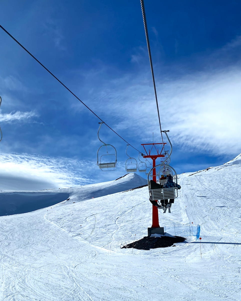 The Uppe Valley Chairlift, Valle Nevado The Uppe Valley Chairlift, Valle Nevado