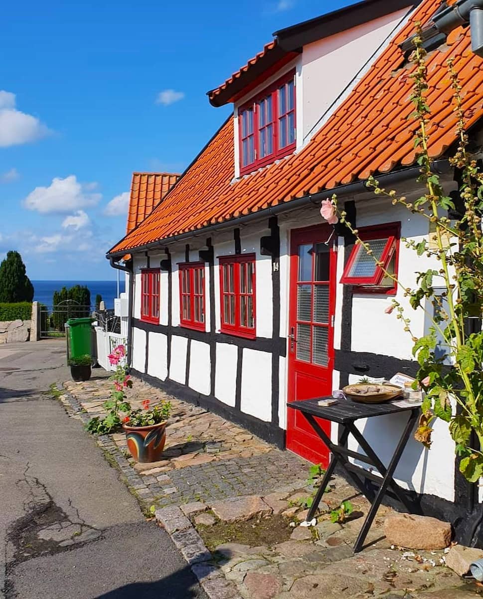 Gudhjem, Danmark Gudhjem, Danmark