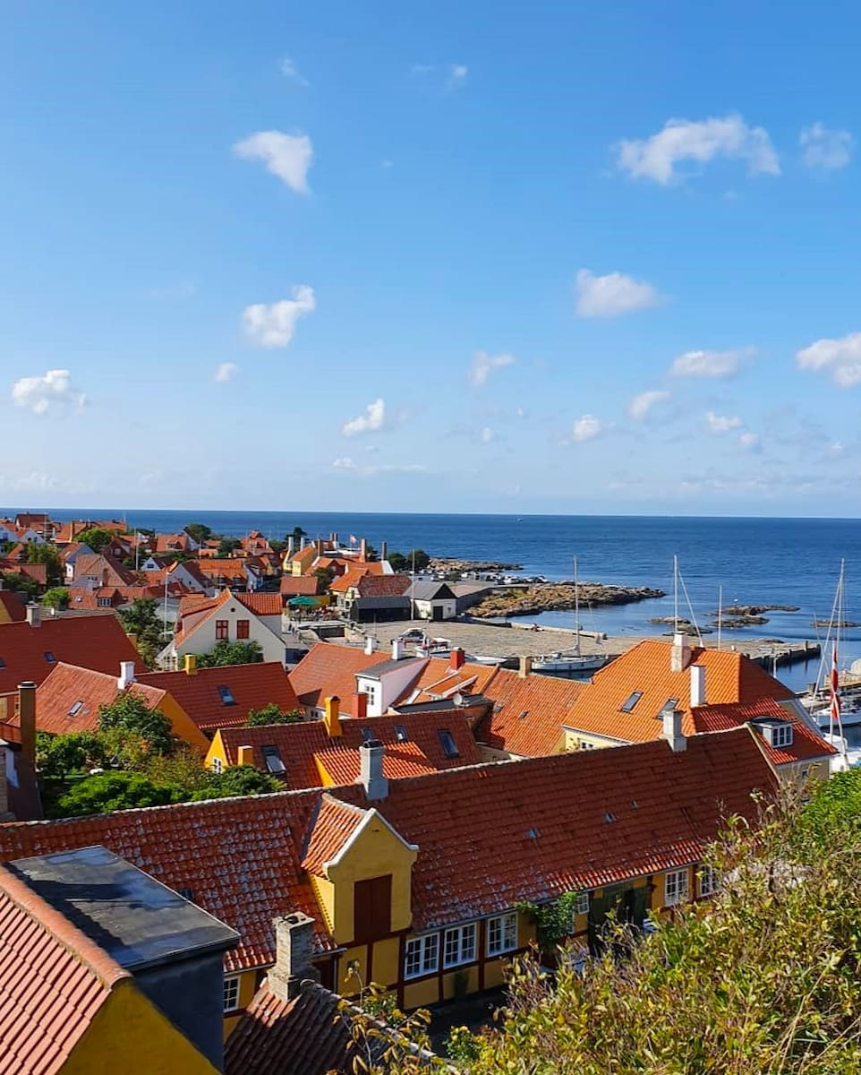 Gudhjem, Danmark Gudhjem, Danmark