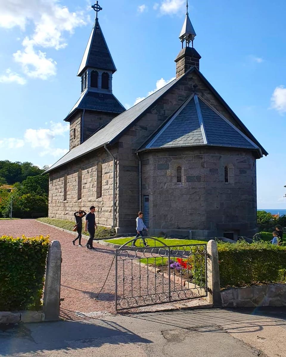 Gudhjem, Danmark Gudhjem, Danmark