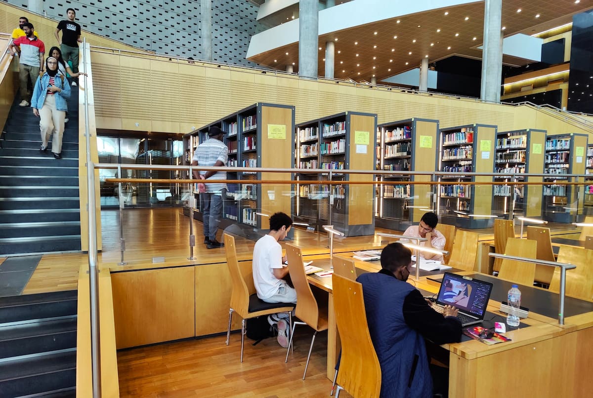 The Bibliotheca Alexandrin, Egypt The Bibliotheca Alexandrin, Egypt