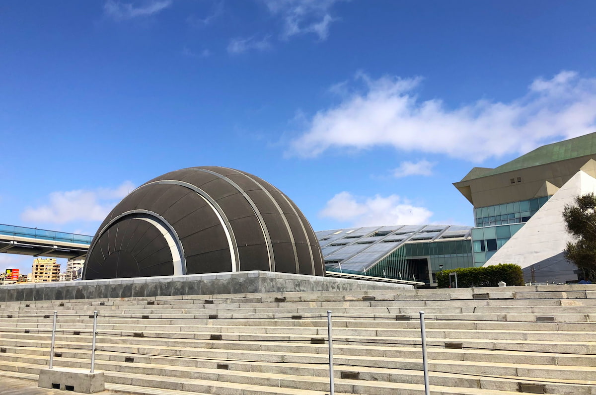 The Bibliotheca Alexandrin, Egypt The Bibliotheca Alexandrin, Egypt