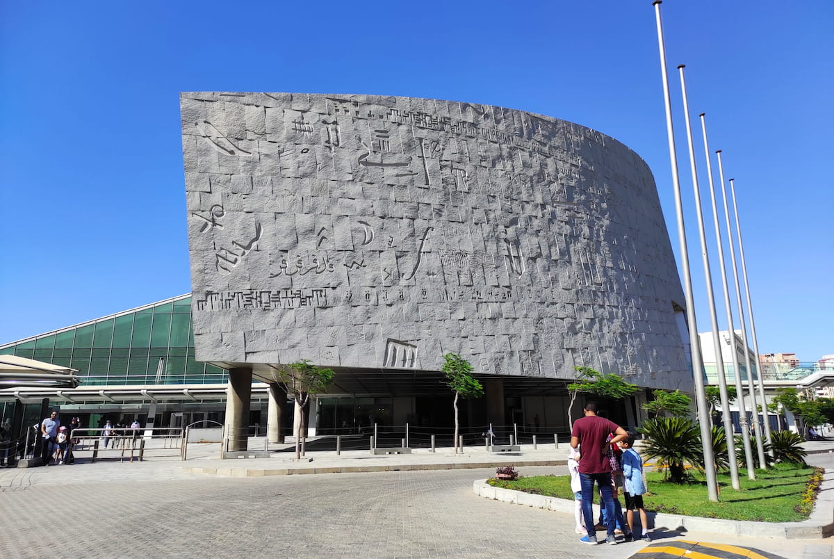 The Bibliotheca Alexandrin, Egypt The Bibliotheca Alexandrin, Egypt